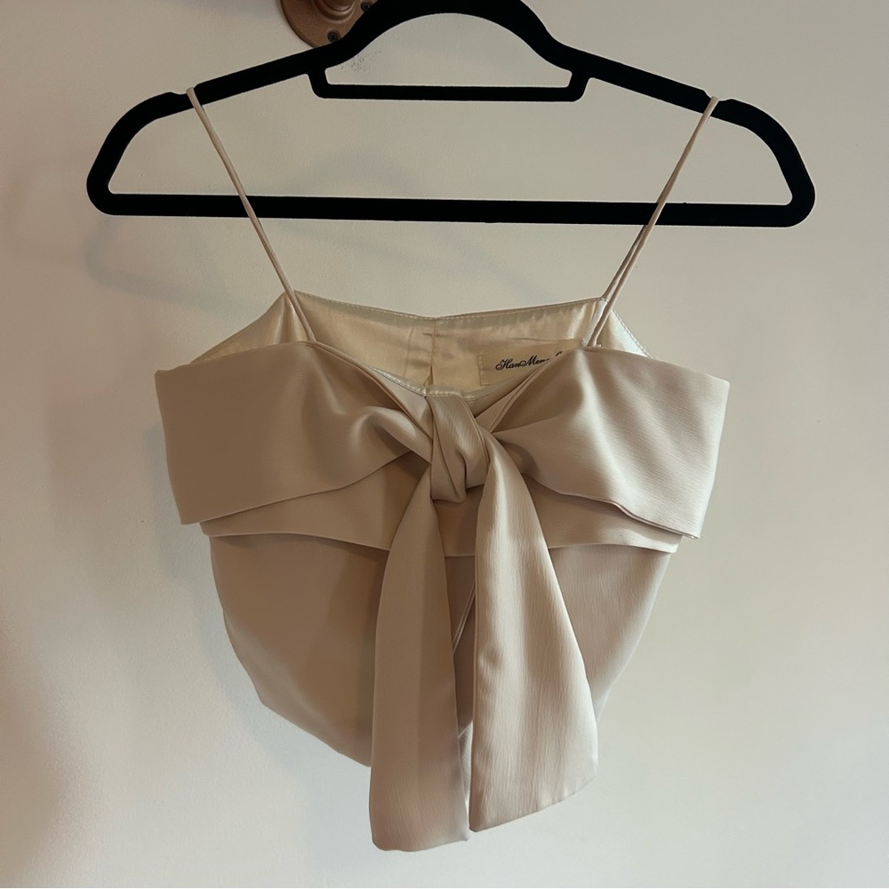 Han Ming Ji bow‎ tank top: size: M